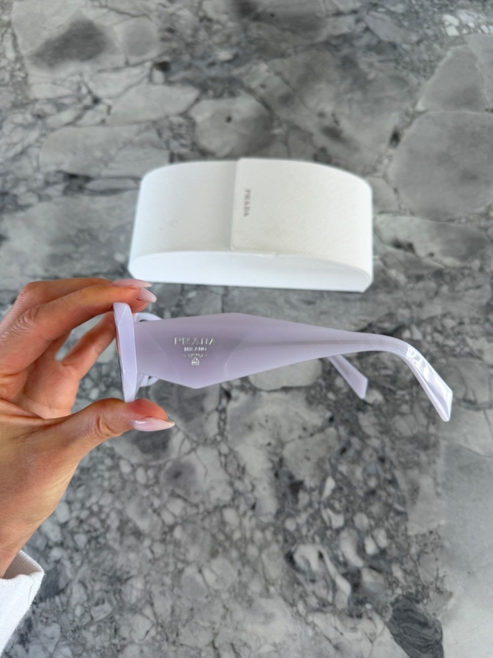 Prada Light Purple Sunglasses - Picture 4 of 9